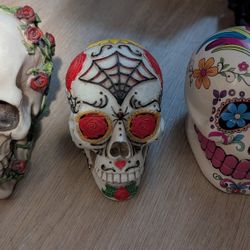 Skulls Decor Mexico Calaverdas De Azucar