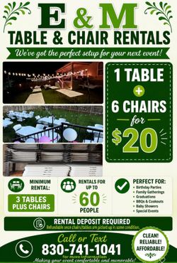 Tables / Chairs