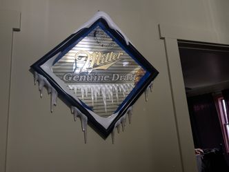 Miller Genuine Draft Beer Mirror Sign