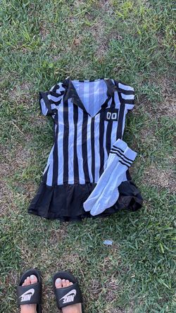 Girls Referee Costume Size XL