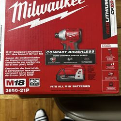Milwaukee Impact Drill 