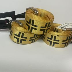 New no boundaries geo yellow and black belt