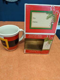 Royal Norfolk Santa Claus Belt Holiday Mug $8