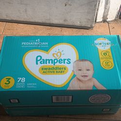 78 Pampers Size 3 