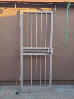 Exterior metal door $125