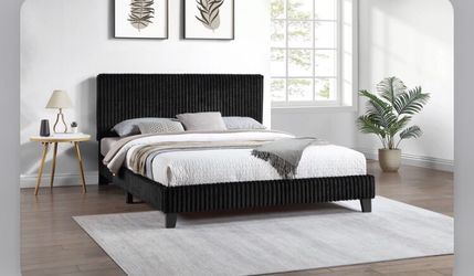 Queen Size Frame And Mattress