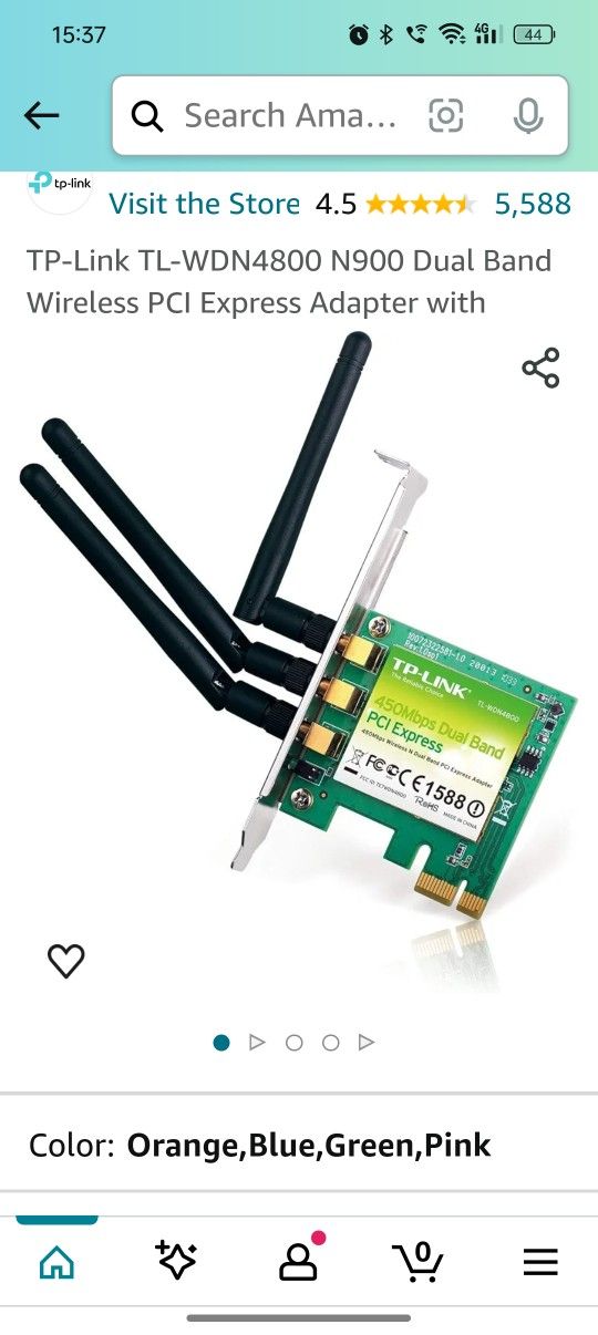 TP link n900 Wireless Dual Band PCI Express Adapter