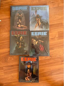 Eerie Magazine hardcover collection - out of print and hard to find