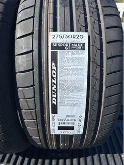 275/30/20 Dunlop RunFlat / Brand New $200.00/ Each