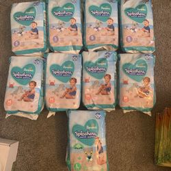 SIZE SMALL AND MEDIUM PAMPERS SWIM DIAPERS $5 Each 