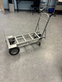 Aluminum 2-in-1 Convertible Hand Truck Dolly