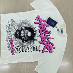 White And Pink Hellstar Shirt