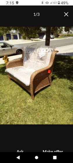Patio loveseat outdoor loveseat brand new patio couch set patio sofa 🆕