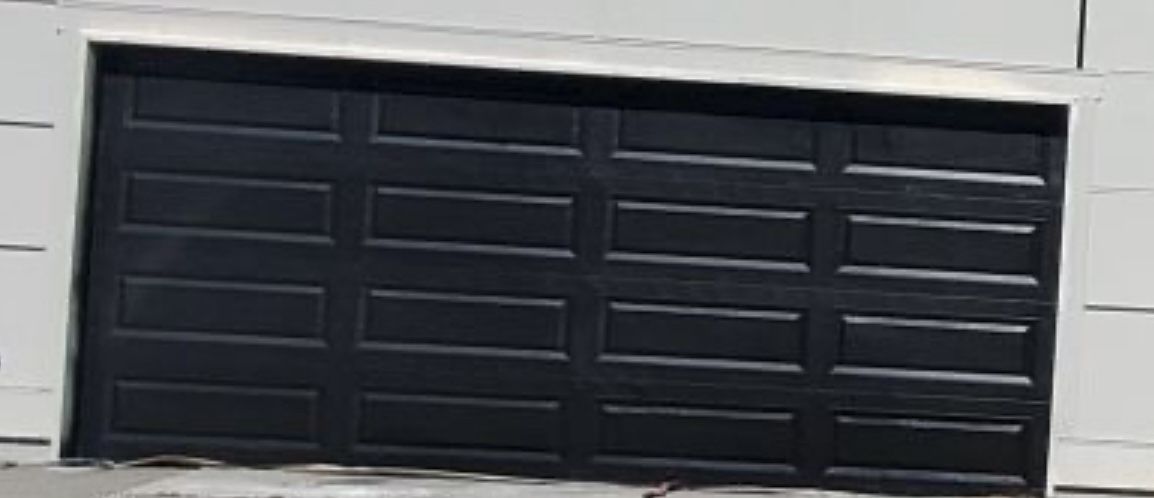 Black Garage Doors