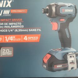 Destornillador De Impacto SENIX 20V Nuevo $100