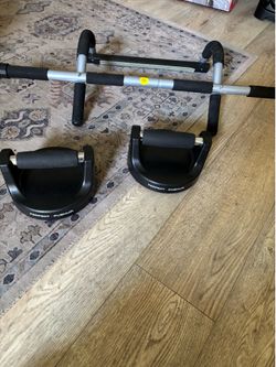 Push up master & Pull up bar.View the description below