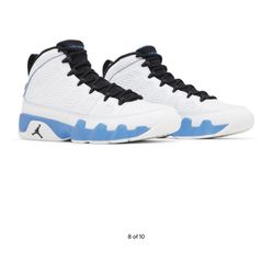 Jordans 9 (Powder Blue) Size 10 1/2 men’s 