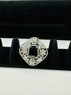 Adjustable Fashion Rings In Cubic Zirconia 