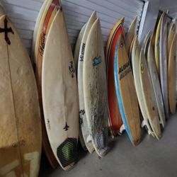 vintage surfboard lot for sale.... must sale asap! 