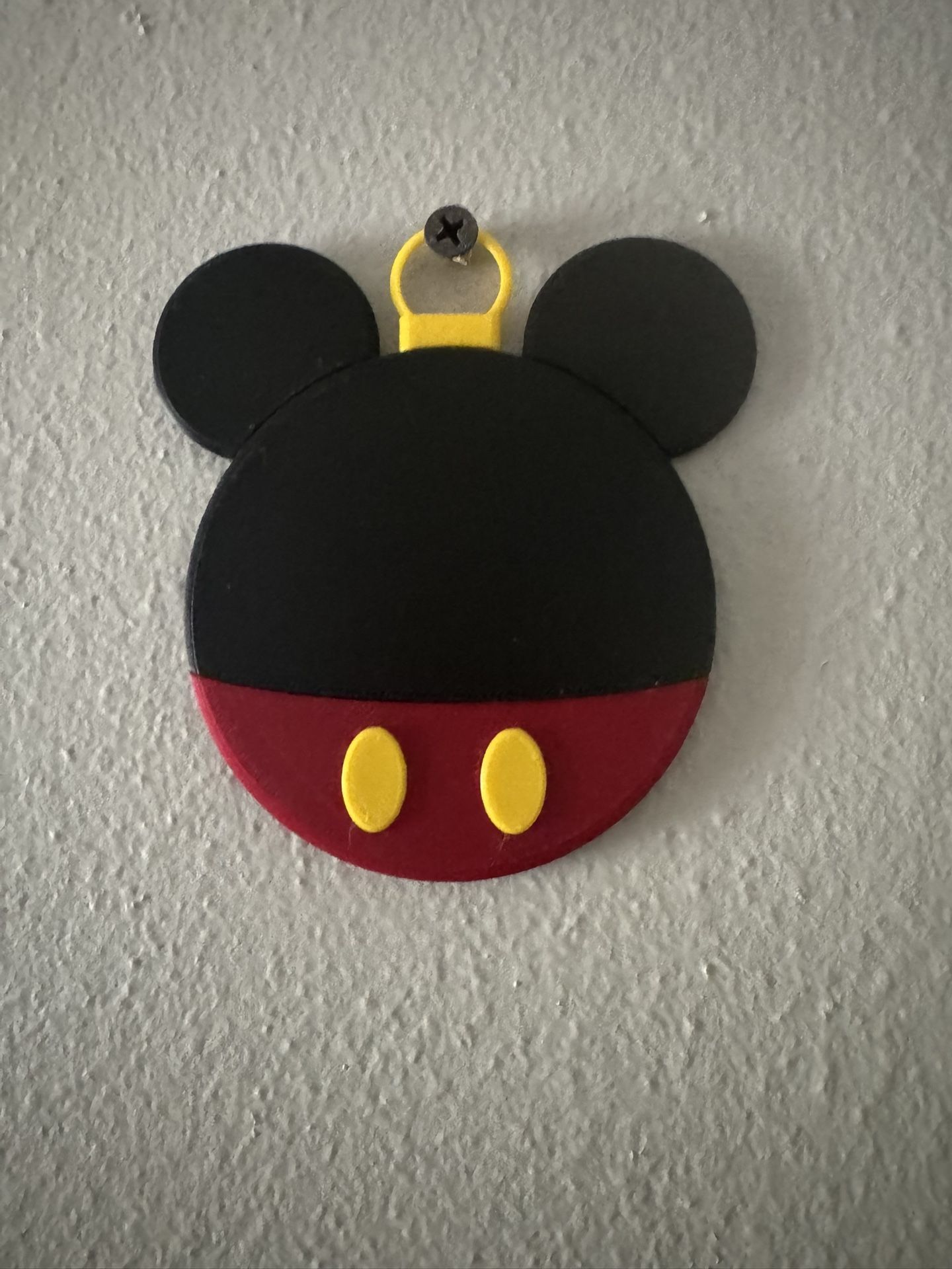 mickey mouse ornament