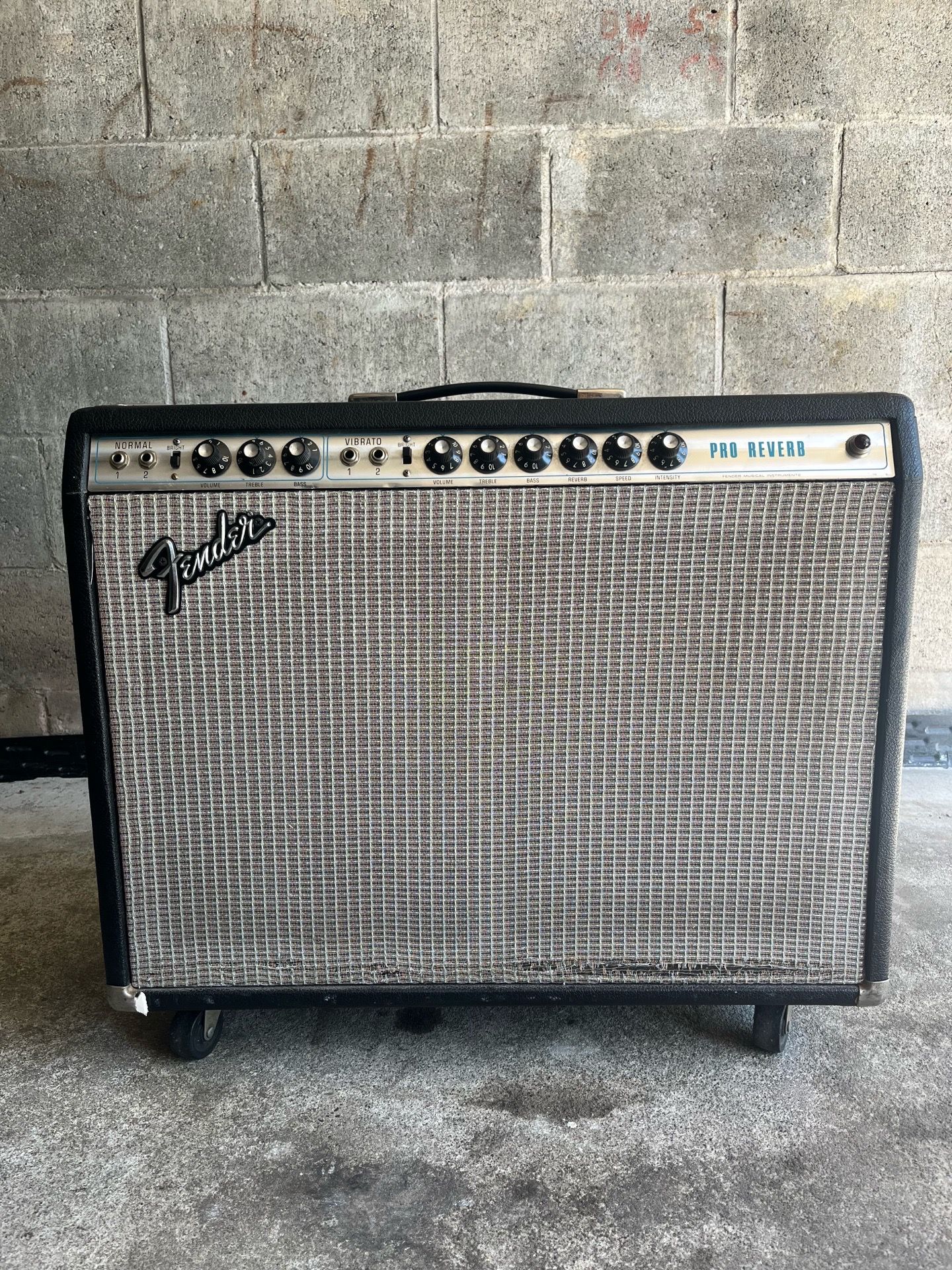 1974 Fender Pro Reverb guitar amp