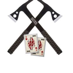 SOG 4-Piece Throwing Kit – Hawks + Cards – NEW / SEALED