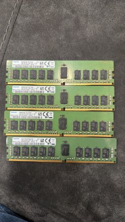 64GB (4x16GB) SAMSUNG DDR4 ECC Registered Server Memory
