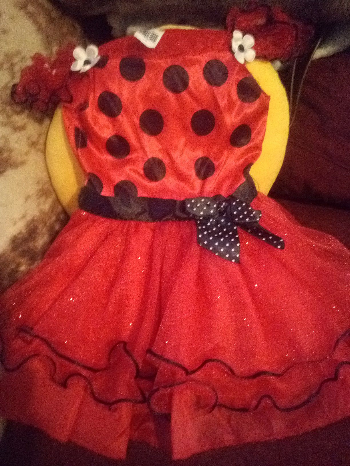 Very nice cute Little Girls Ladybug halloween costume