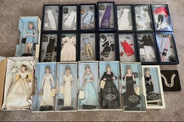 Franklin Mint Princess Diana Doll Collection