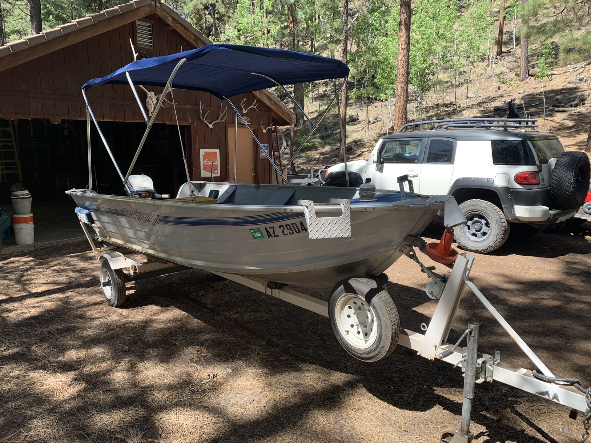 Sea Nymph Rim fishing boat