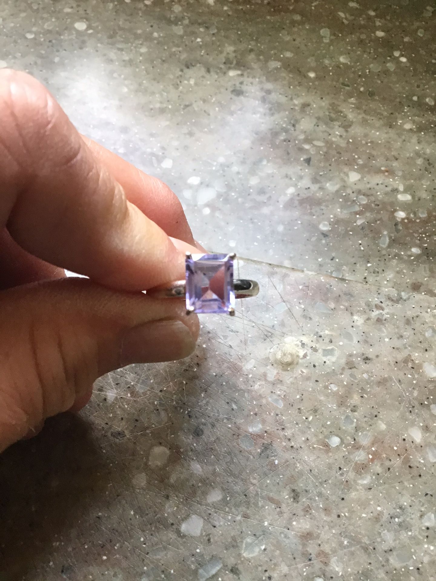Sterling silver ring sz 9