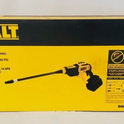 New Dewalt 20V MAX 550 PSI 1.0 GPM Cold Water Cordless Cleaner with 4 Nozzles (Tool Only). $120