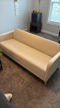 White couch