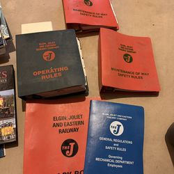 E J & E Safety Rule Books