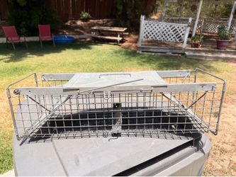 Trap. Great for squirrels or small pest