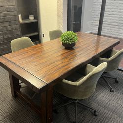 Pottery Barn Dining Room Table 