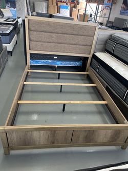 King Bed Frame New On Box ! One Only