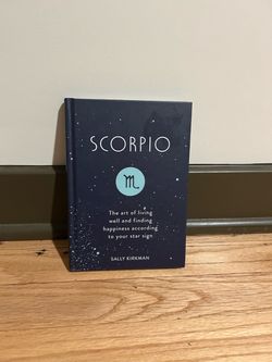 Scorpio Book by Sally Kirkman Hardcover