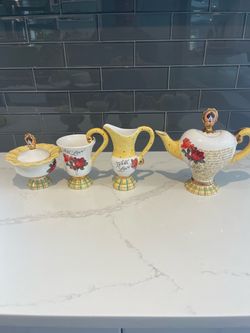 Set of 4 Mary Engelbreit tea set