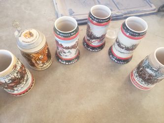 Budweiser Beer Stines