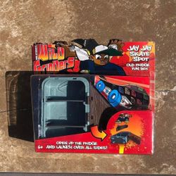 Vintage Wild Grinders Jay Jay Skate Spot Old Fridge Fun Box