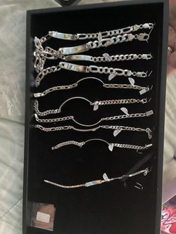 Real Sliver Bracelets Ranging 33$ -341$