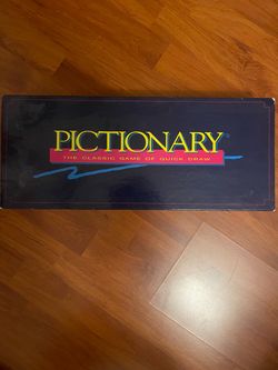 PICTIONARY Board Game - all pieces included