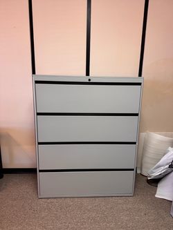 4-Drawer Metal Filing Cabinet