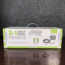 3 in 1 Fitness Comfort Workout Kit for Wii Fit Exercise Yoga Pilates Aerobics