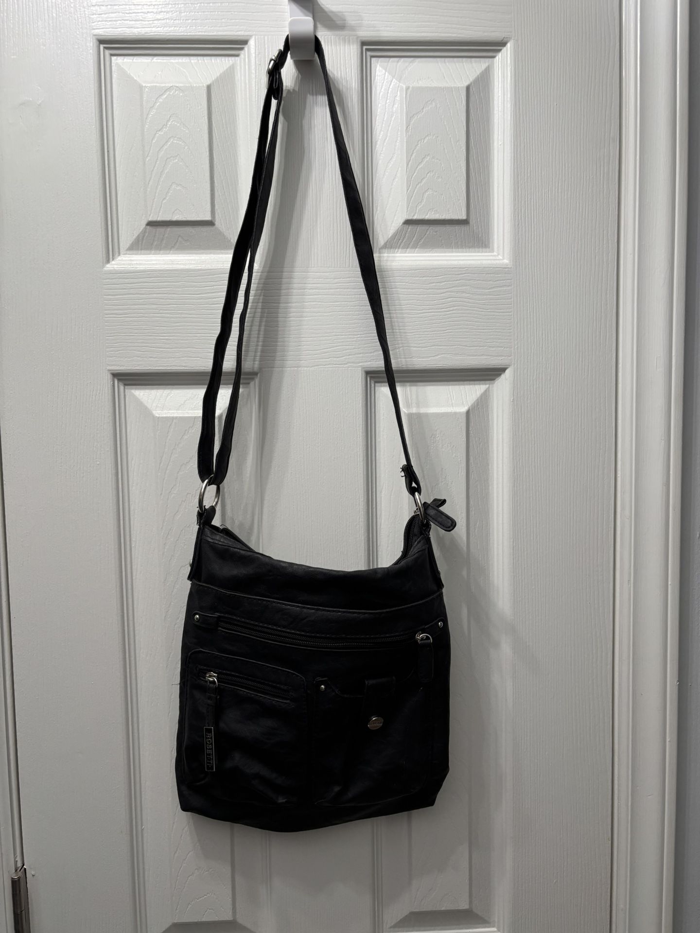 Ladies Black Leather Purse