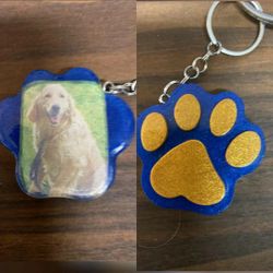 Memory Pet Keychain 