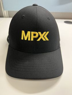 MPX Cannabis Brand Adjustable Black Snapback Hat