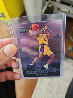 Kobe Bryant Metal Universe Lakers Trading Card