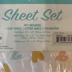 Twin Sheet Set / Brand New 